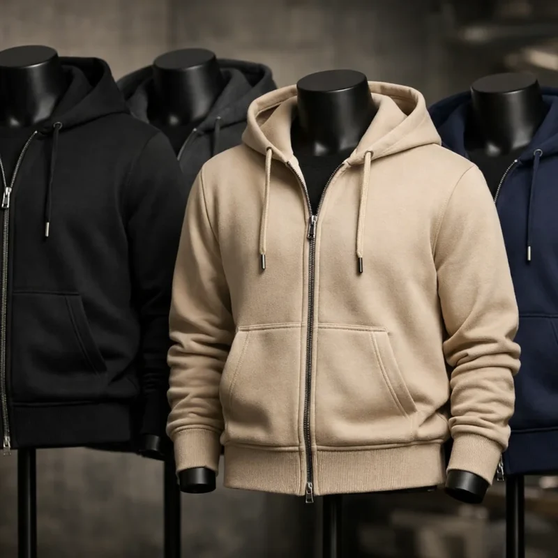 Zip-Up Hoodies Manufacturer